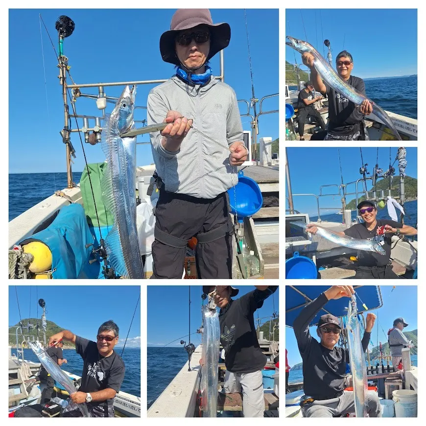 10/13 近海太刀魚。|瀬戸内・山口・周南【遊漁船直穂丸】