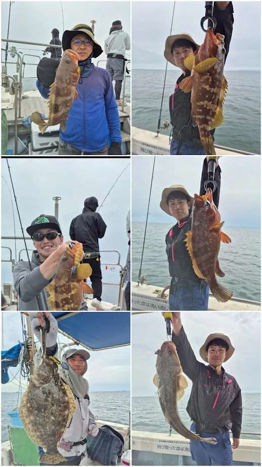 6/22 フラット&ロックフィッシュ。|瀬戸内・山口・周南【遊漁船直穂丸】