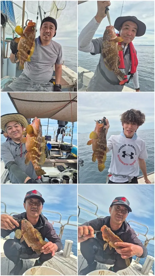 8/9 落とし込み&根魚(ロックフィッシュ)|瀬戸内・山口・周南【遊漁船直穂丸】
